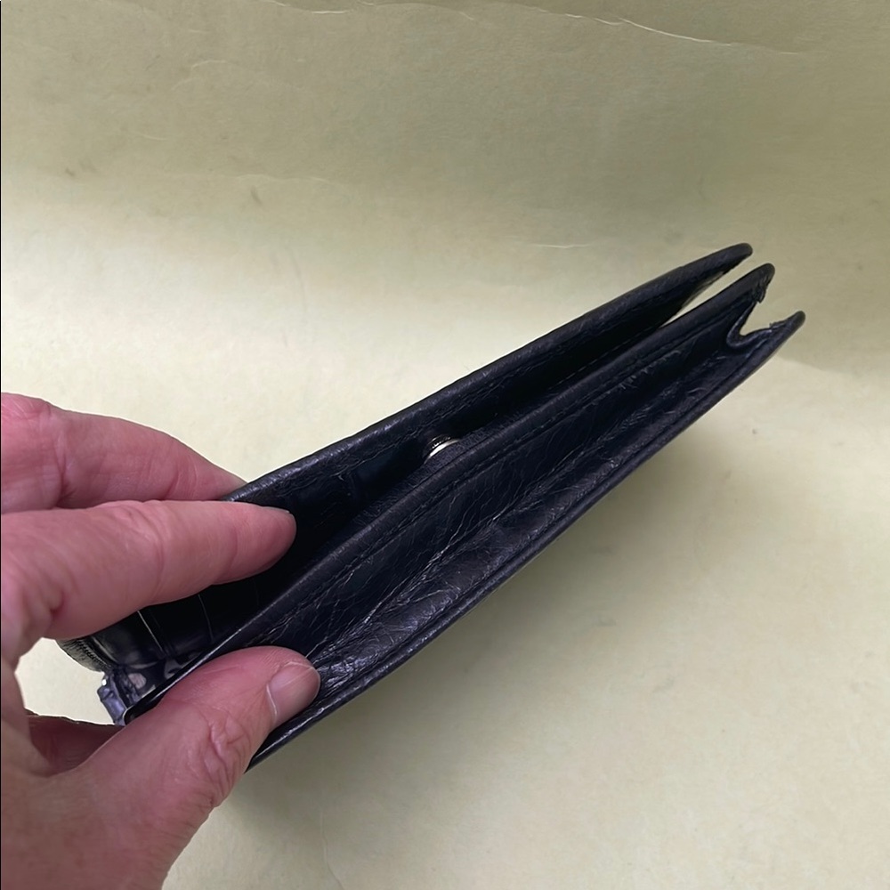 Hobo International Black Leather Wallet/Clutch - Picture 8 of 8